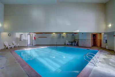 a large swimming pool in a large room at 207 Point Dillon in Dillon