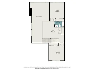 a floor plan of a house at Fall River Retreat - Monthly Long-Term Vacation Rental townhouse in Estes Park