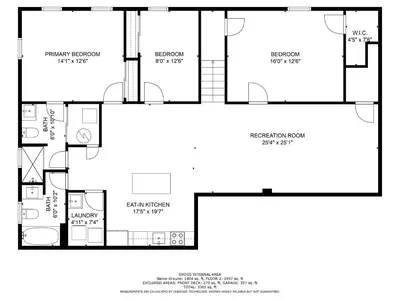 a floor plan of a house at Carr - Lakewood in Lakewood