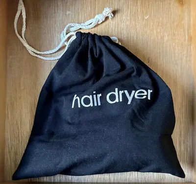 a black bag with the word niki driver written on it at Keystone Lakeside Condo in Keystone