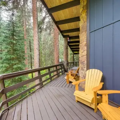 Mid-Century Cabin Creekside