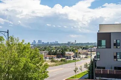 a view of a city street from a building at City Inn in Westminster