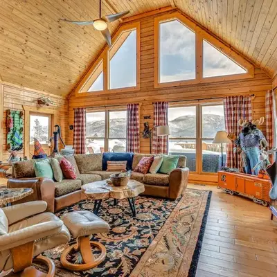 Private Hot Tub Mtn-View Grand Lake Cabin!
