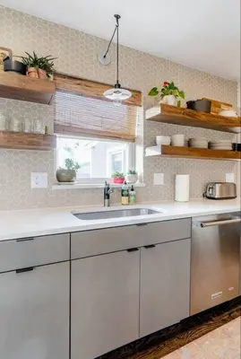 a white kitchen with a sink and a window at Unique Denver Designer Home 4 Bed 4 Bath in Denver