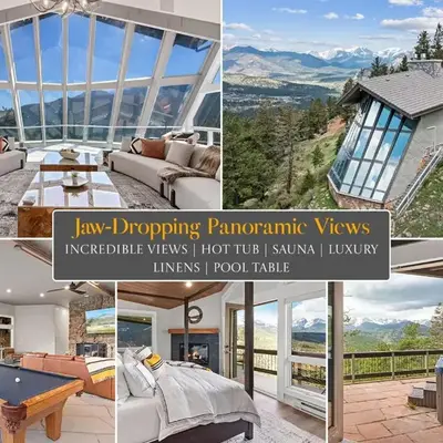 Casa de Cristal-Epic Views-HotTub-Sauna-Sleeps 10-Luxury Linens-Stocked Kitchen