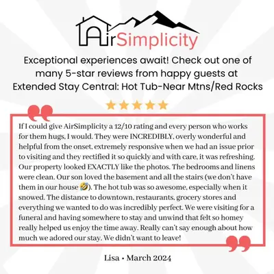 a sign that reads emergency preparedness checklist check out one of many star reviews at Quiet Denver retreat w hot tub & fireplace in Denver