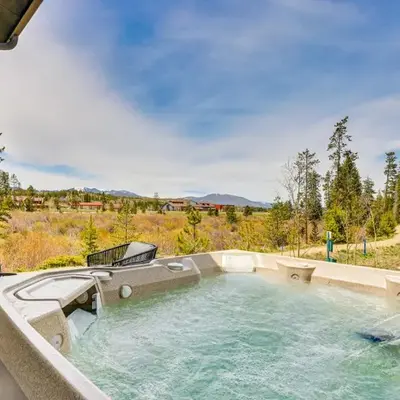 Walk to Dtwn Fraser Retreat with Hot Tub and Views!
