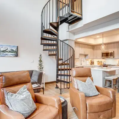 Walk to Cooper Creek Square Condo with Hot Tub!