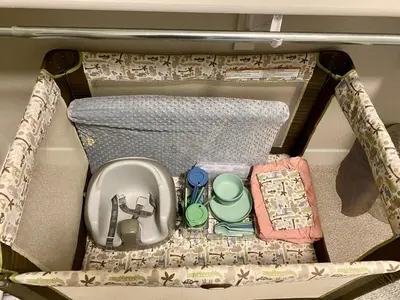 a box with food and other items in it at Lovely Townhome at the TPC Golf Course in Berthoud