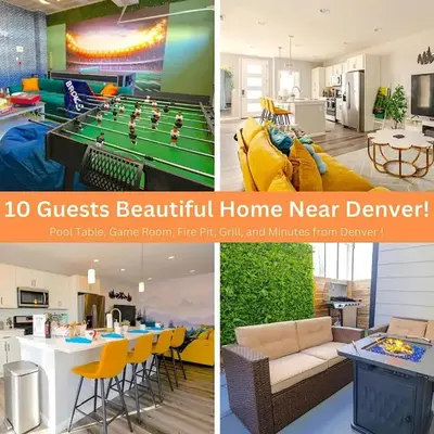 Spacious 4BD Near Denver w BBQ