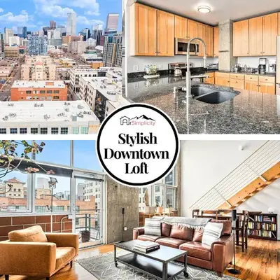 Stylish City Loft Walk to Dining & Shops