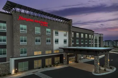 a rendering of a hilton hampton inn suites at Hampton Inn & Suites By Hilton Wheat Ridge Denver West in Wheat Ridge