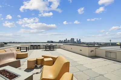 a view from the roof of a building at Southwestern Charm Studio at Espadin in Denver