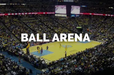 an overhead view of a basketball game in a stadium at The Bonsai Bungalow With A Hot Tub And A Game Room in Denver