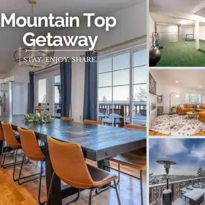 Mountain Top Getaway With A Hot Tub