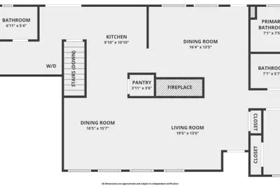 a floor plan of a building at Mountain Mansion With A Hot Tub And A Sauna in Morrison