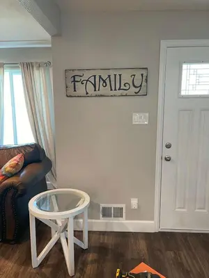 a living room with a couch and a glass table at Island in the City - AWESOME 3 BR 2 BA 15 Min from DIA DT Anschutz in Commerce City