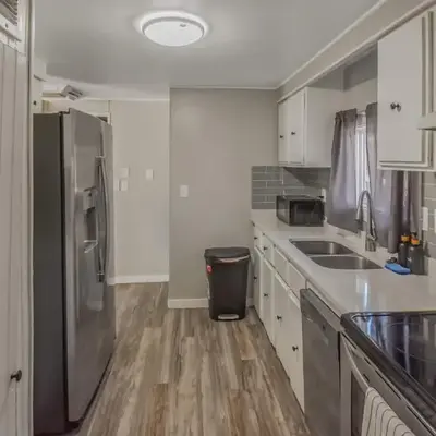 Spacious ranch on large lot near water world