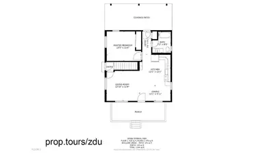 a floor plan of a house at Cozy and Budget Friendly Single Bedroom in the Heart of Denver in Denver