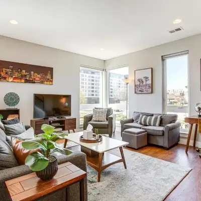 Walk to Mile High Stadium Modern Denver Townhome