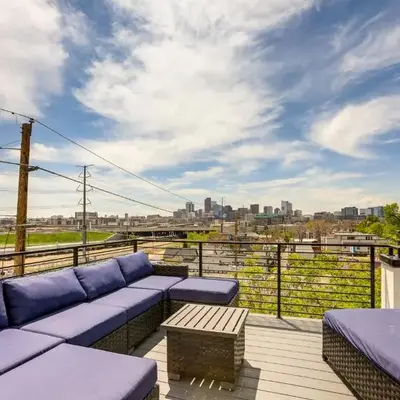2 Mi to Ball Arena Townhome with Rooftop Patio