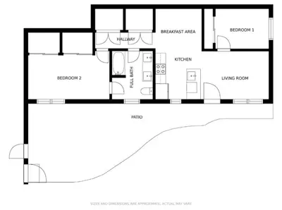 a house with a viewfourth floor plan at Quiet and Comfy Oasis - Firepit and Yard in Denver in Denver