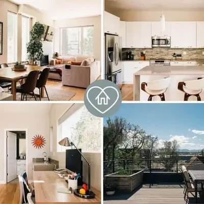 Modern Comfort w Mountain Views - Pet-Friendly