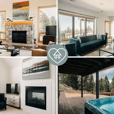 Peaceful Getaway with Hot Tub - Views - Evergreen
