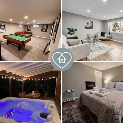 Cozy Hot Tub Escape - Pool Table & Home Theater