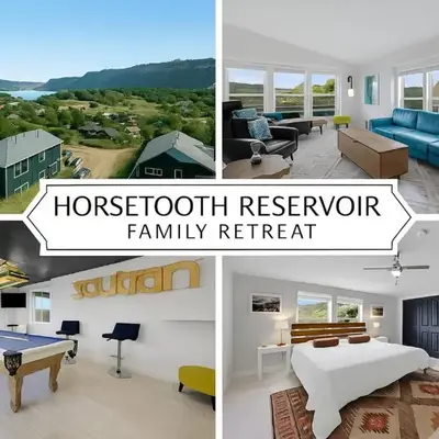 Large House On Horsetooth Reservoir - Great Views!