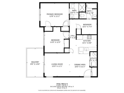 a floor plan of a house at 281 W Meadow Mile #4 in Fraser