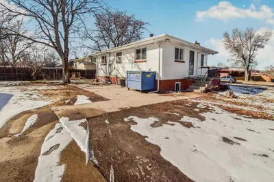 a house is under construction in a yard at Entire Family Home in Denver in Denver