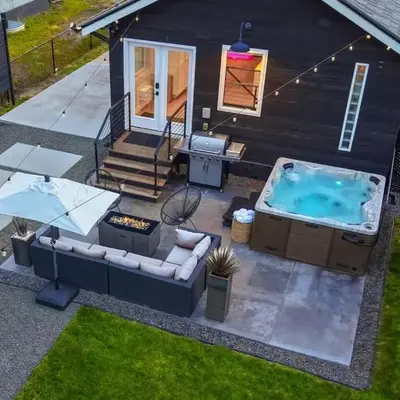 Good Vibe Tribe-2 Mi DT-Hot Tub-K Bed-Pet Friendly