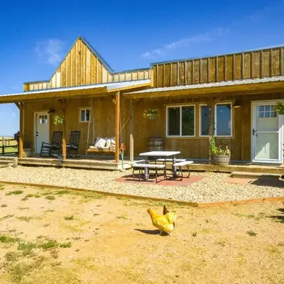 Yak Ranch with Mountain Views