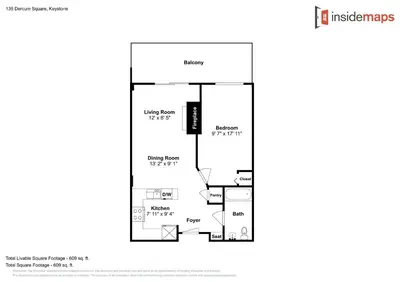 a floor plan of a house at Expedition Station 8581 in Keystone