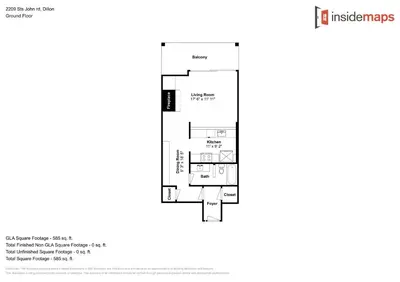 a floor plan of the first floor of a house at Saints John 2539 in Keystone