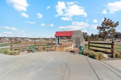 a park with a gazebo and a rock at Family-friendly | Ping-Pong | Game Rm | Fast Wifi in Arvada