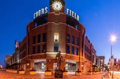 a building with a clock tower on top of it at New Classic Comfortable Rino Escape. Pets Welcome in Denver