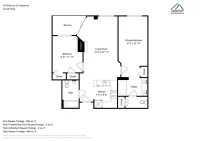 a floor plan of a house at Expedition Station 8635 by SummitCove Lodging in Keystone