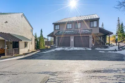 a house with a driveway in front of a house at Multi-Level Haven 3 Mi to Lake Dillon in Silverthorne