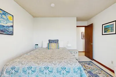 a bedroom with a bed in a room at Granby Vista Getaway in Granby