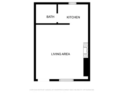 a proposed floor plan of the proposed gymnasium at Cabin 17 - King Bed New Kitchen & Bath in Estes Park