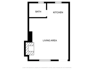a floor plan of a proposed house at Cabin 18 - King Bed Mountain views Hotel Style in Estes Park
