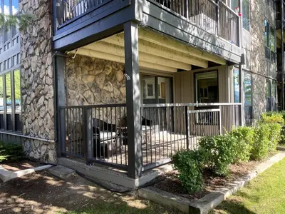 a porch of a building with a balcony at Lake & Mountain Views, 2BR, 2 BA in Dillon