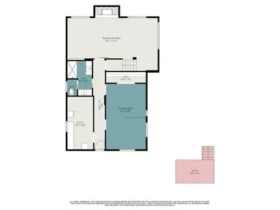 a floor plan of a house at Spa Getaway with Open Space Access Sauna & Hot Tub & Cold Plunge in Boulder
