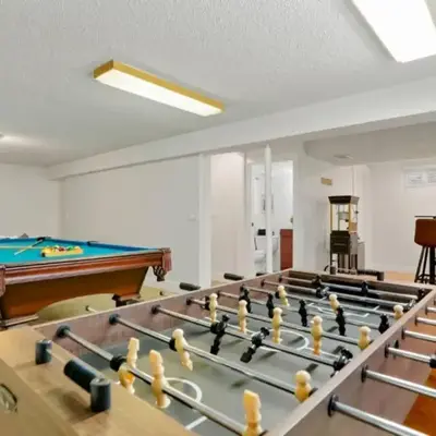 Game Room • Fire Pit • Arcade • Outdoor Dining
