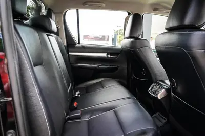 a seat in the back of a car at Yougeen in Denver