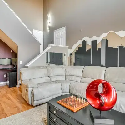 WFH Setup and Garage Parking! Modern Denver Condo