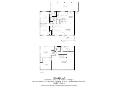 a floor plan of a house at Cherry Creek Jasmine Retreat in Denver CO in Denver