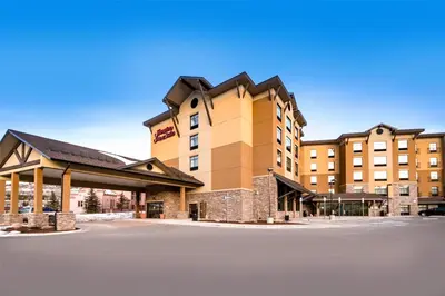 a rendering of the front of a hotel at Hampton Inn & Suites Silverthorne in Silverthorne